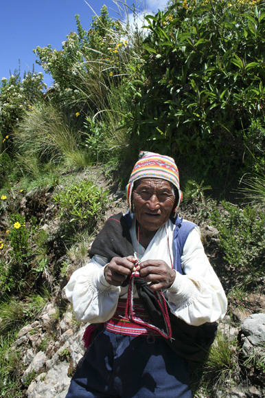 Taquile homme tricot