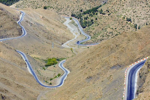 Maroc route