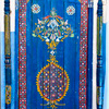 Maroc porte bleu foncé